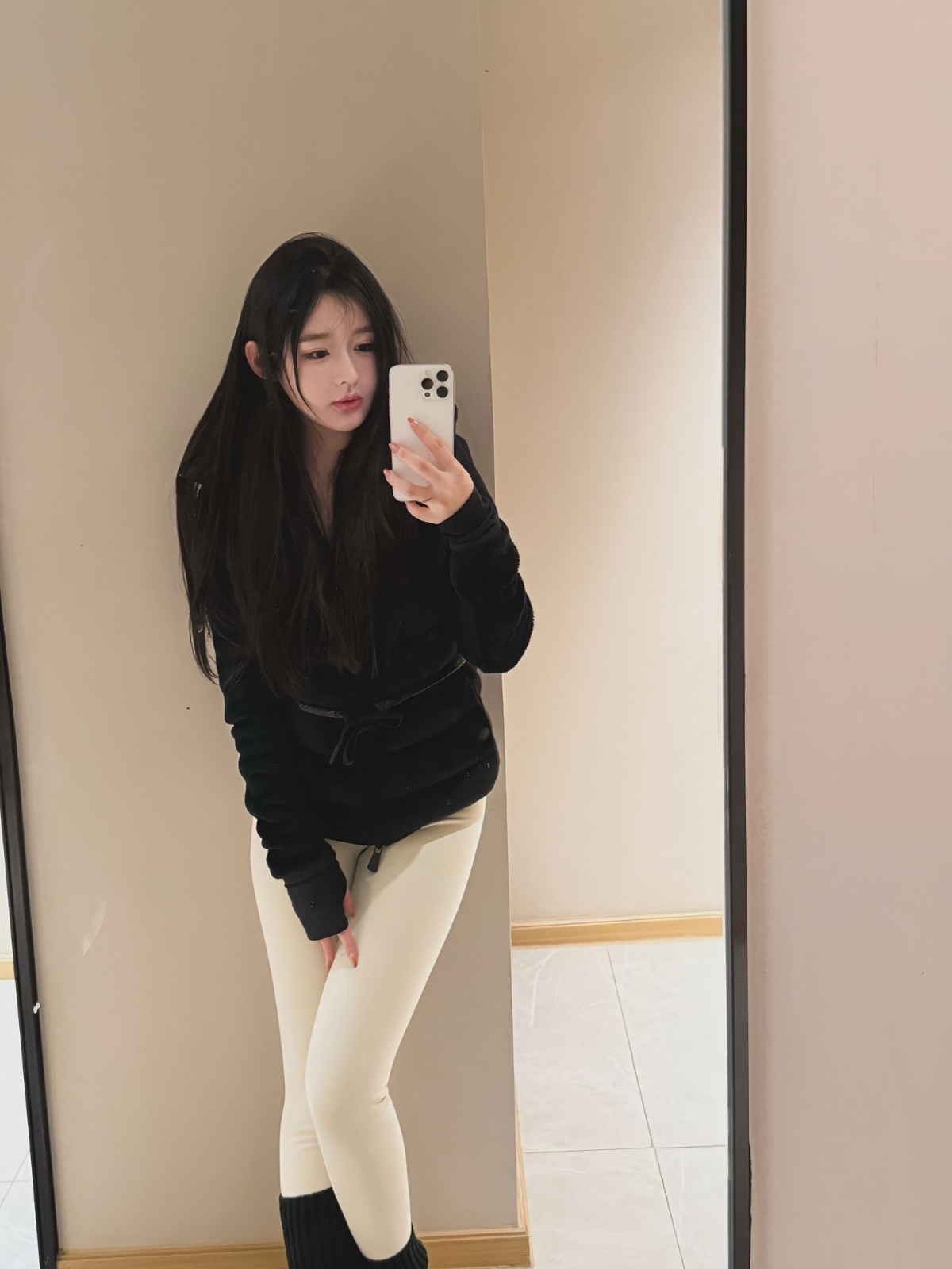 清纯小美女白嫩水灵